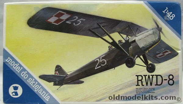 Spojnia 1/48 RWD-8 - Polish Air Force / Hungarian Air Force / Polish Civil Aircraft plastic model kit